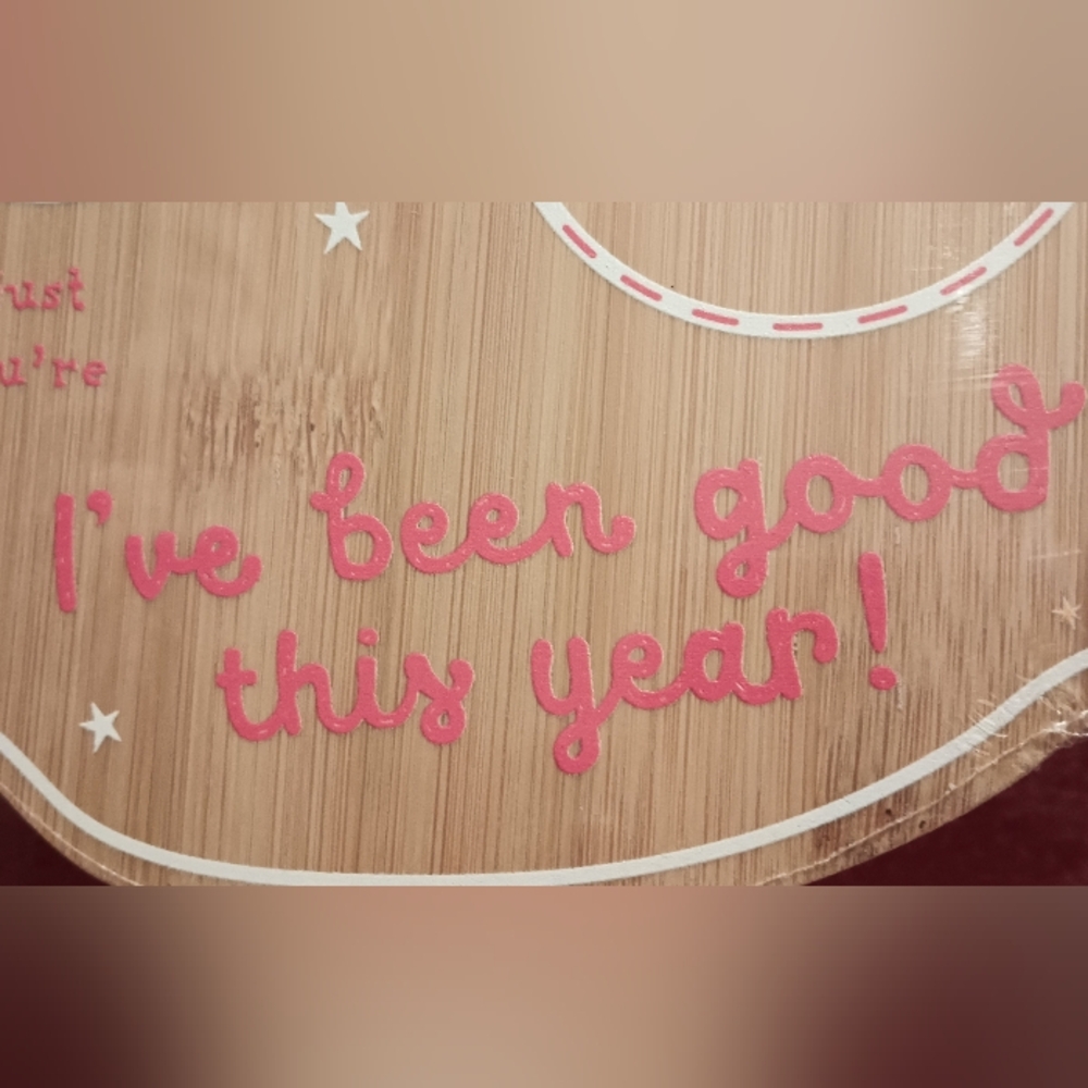 Wooden Santa Board NWT - Picture 7 of 7